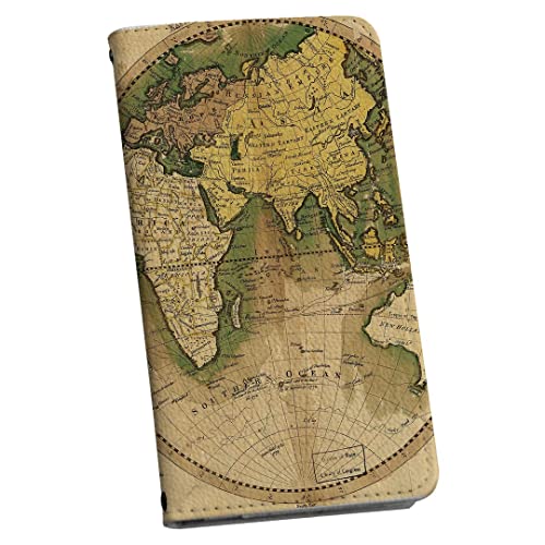 Xperia 10 VII �p �X�}�z�J�o�[ SO-52F / SOG16 / XQ-FE44 ���ʑΉ� �蒠�^�P�[�X �}�O�l�b�g�� �s�^�b�ƕ܂� ���U�[�P�[�X �J�[�h���[ 006044 ���E �n�}