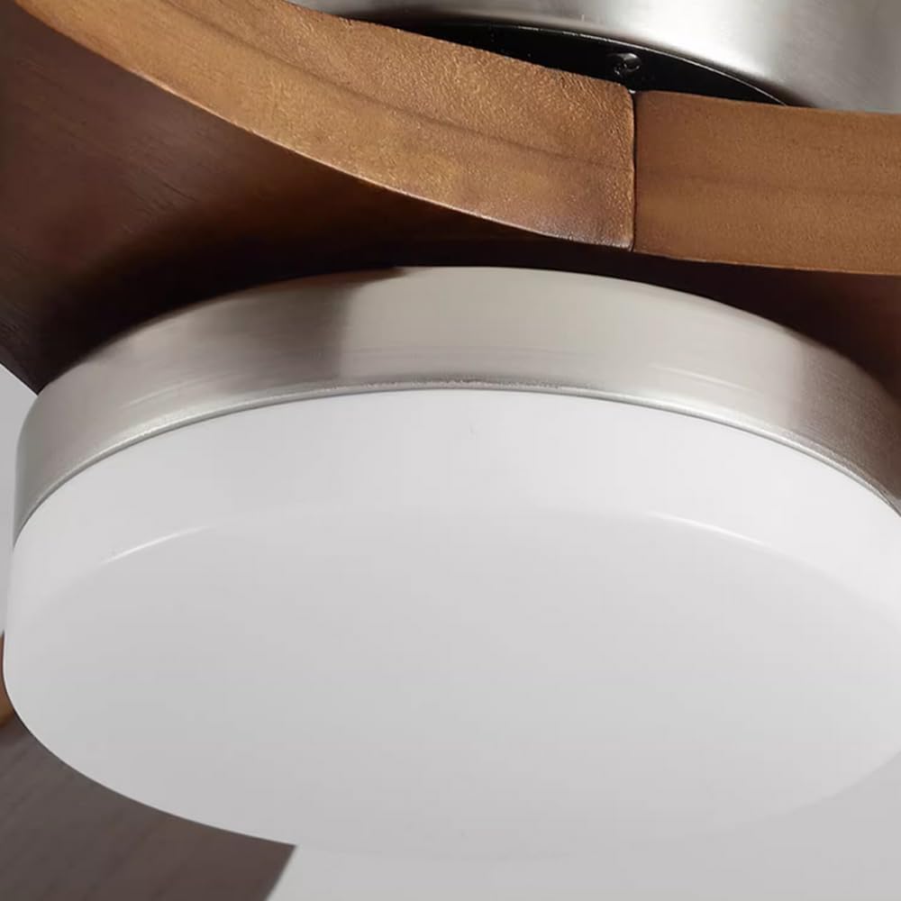 Ceiling Fans With Lights Low Profile Ceiling Fan With Light Led Remote Control Flush Mount Fans Lighting Low Profile Mute Ceiling Fans For Bedroom Living Farmhouse Patio Reversible Dimmable LED Fans