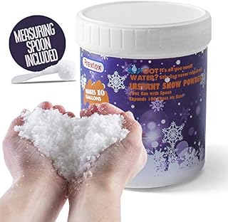 Instant Snow Powder - Makes 10 Gallons of Artificial Snow - Perfect