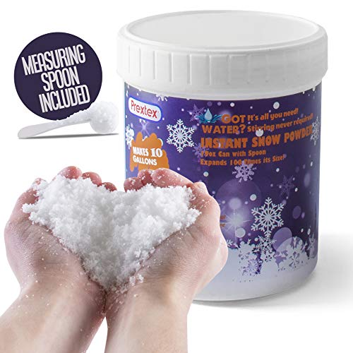 Instant Snow Powder - Makes 10 Gallons of Artificial Snow - Perfect