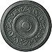 Ekena Millwork CM16TYAGC Tyrone Ceiling Medallion, 16 1/8"OD x 3/4"P (Fits Canopies up to 6 3/4"), Hand-Painted Athenian Green Crackle