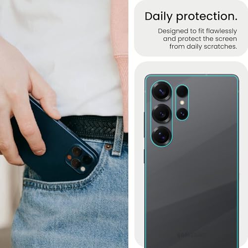 Image of FIRST MART Matte Back Screen Protector for Samsung Galaxy S26 Ultra - TPU Anti-Glare Protection, Anti-Slip, Bubble-Free, Edge to Edge Coverage [ 1 Pack]