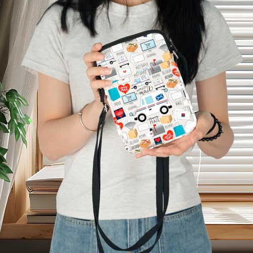 WZMPA Mail Carrier Crossbody Bag Postal Worker Gift Deliveryman Shoulder Bag Courier Merchandise3