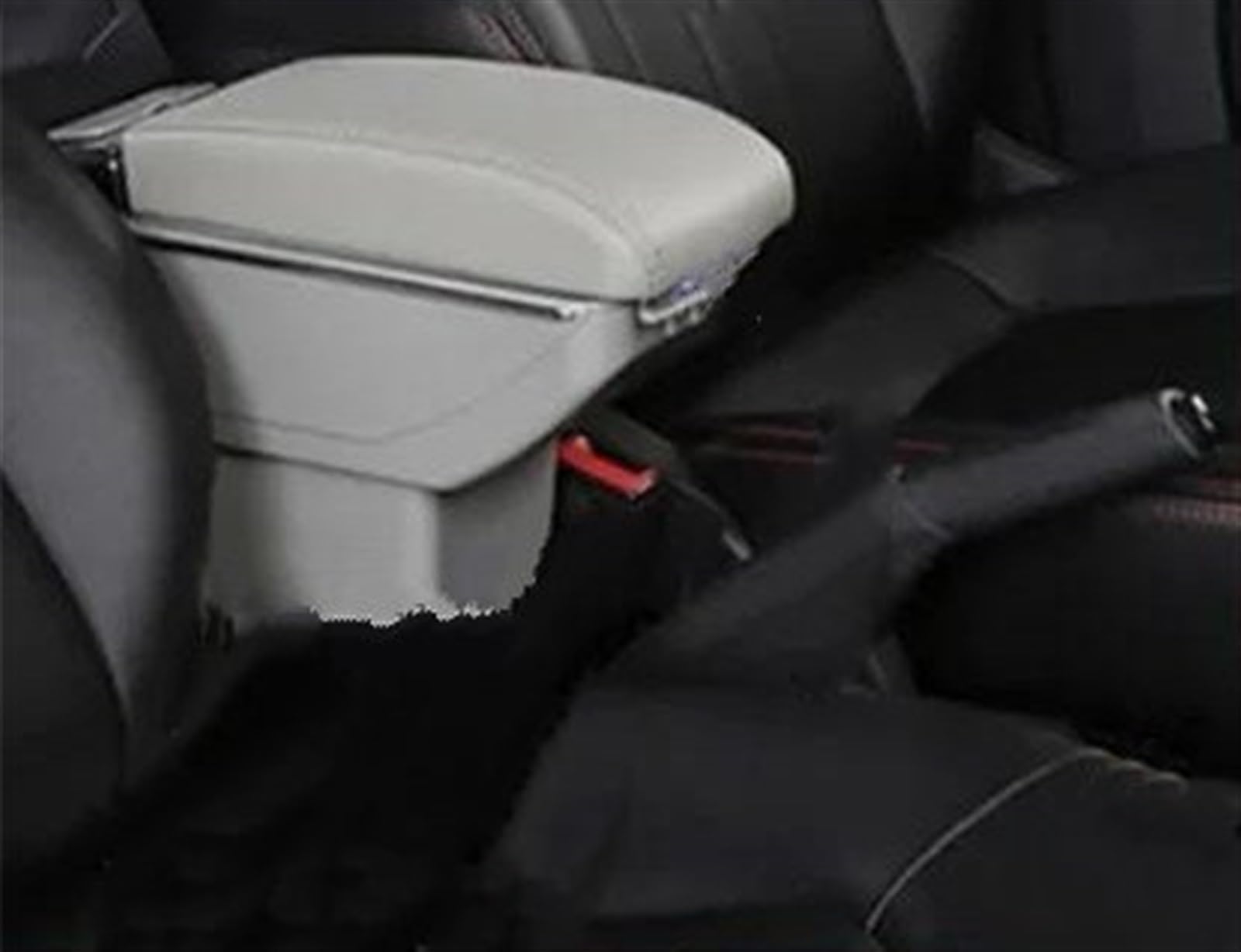 NMJLQW Storage Rack Center Console Armrest Storage Box For Accent For Verna Car Interior Parts Modification Accessories(D Titanium 7USB)