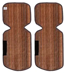 Heart Home Refrigerator Door Handle Covers- Keeps Kitchen Appliance Clean from Smudges, Fingertips, Drips, Food Stains, Perfect for Dishwashers- Lining, Brown, Standard, Set of 2 (HS_37_HEARTH020148)