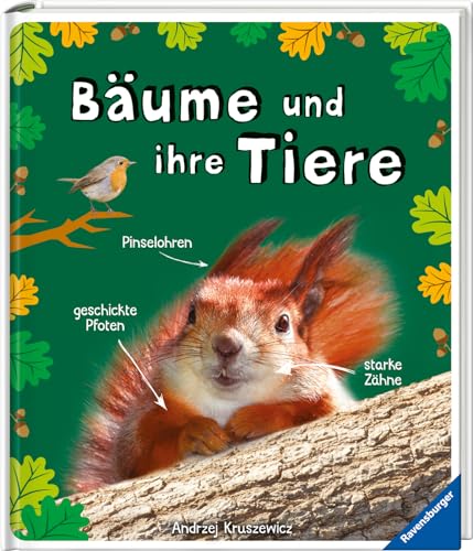 Bäume und ihre Tiere - das spannende Leben in unseren Wäldern, Hecken und...
