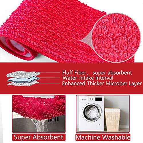 3 In 1 Spray Mop For Floor Cleaning, 18 Inch 2 Pack Washable Microfiber Pads With 58.3 Inch Long Handle Commercial Mop For Easy Dry And Wet Daily Clean, Hardwood Laminate #TOP6