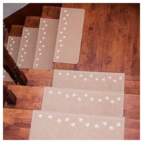 Almohadillas antideslizantes para escaleras de madera de interior 2