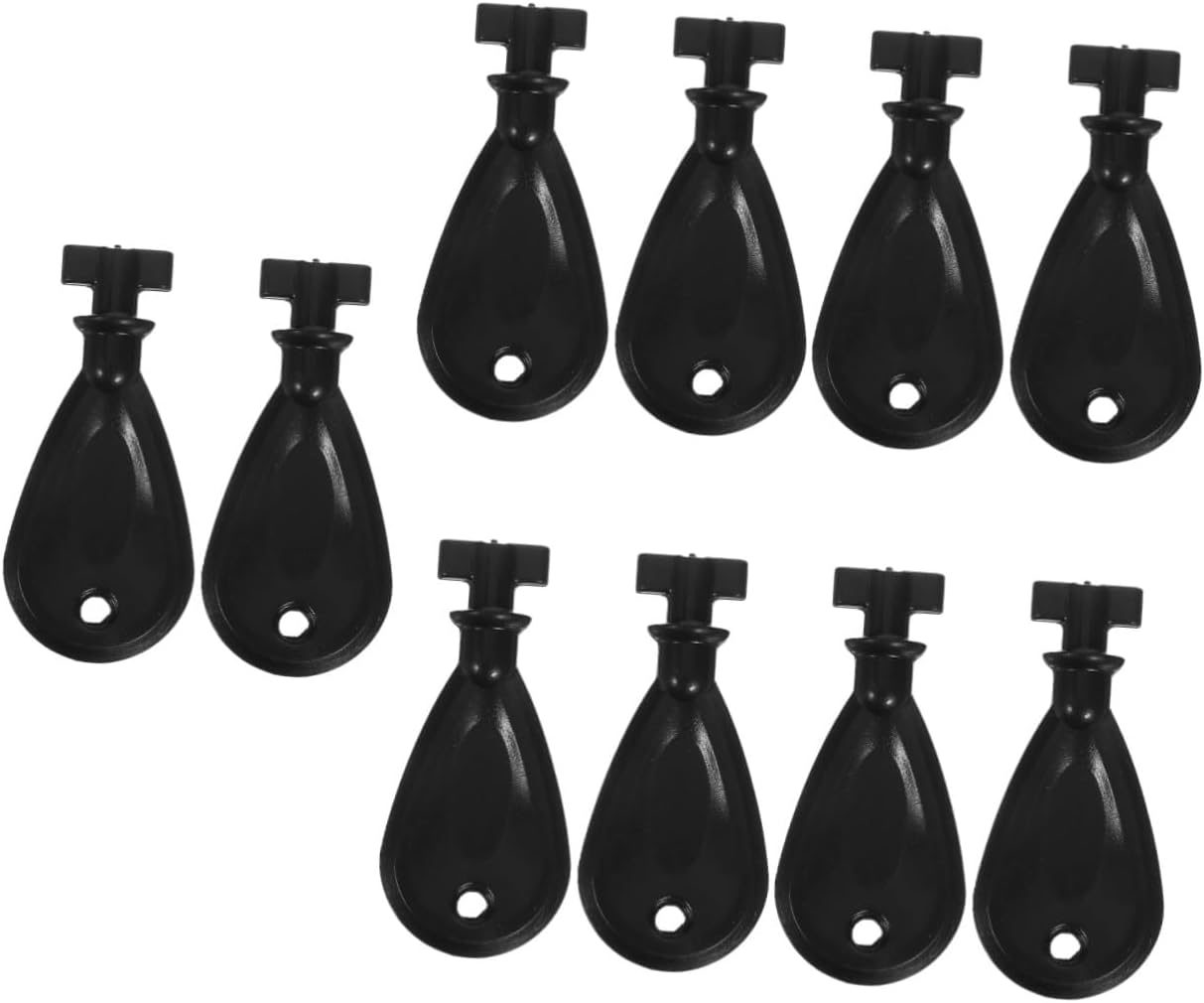 5sets Universal Paper Towel Dispenser Key Fits Bathroom Toilet Dispensers 2pcs*5