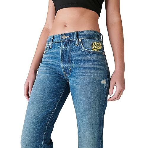 Lucky Brand Women's Rolling Stones Boyfriend Flare Jean3