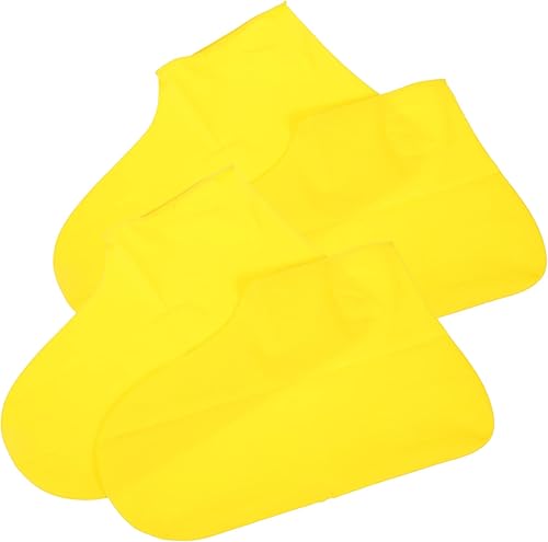 Miniatura 10 de BESPORTBLE 4 pares de fundas de silicona para zapatos protectores de botas de zapatillas resistentes al agua cubierta de botas de lluvia