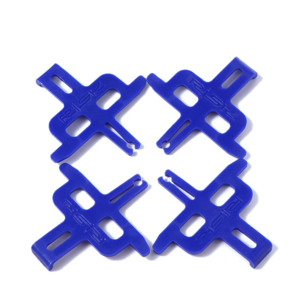 Pokinge 10 Pcs Bicycle Brake Pads Hydraulic Disc Spacer Brakes Pads Piston Blocks Plastic Cycling Insert Spacer Disc Tools for MTB, Road Bike