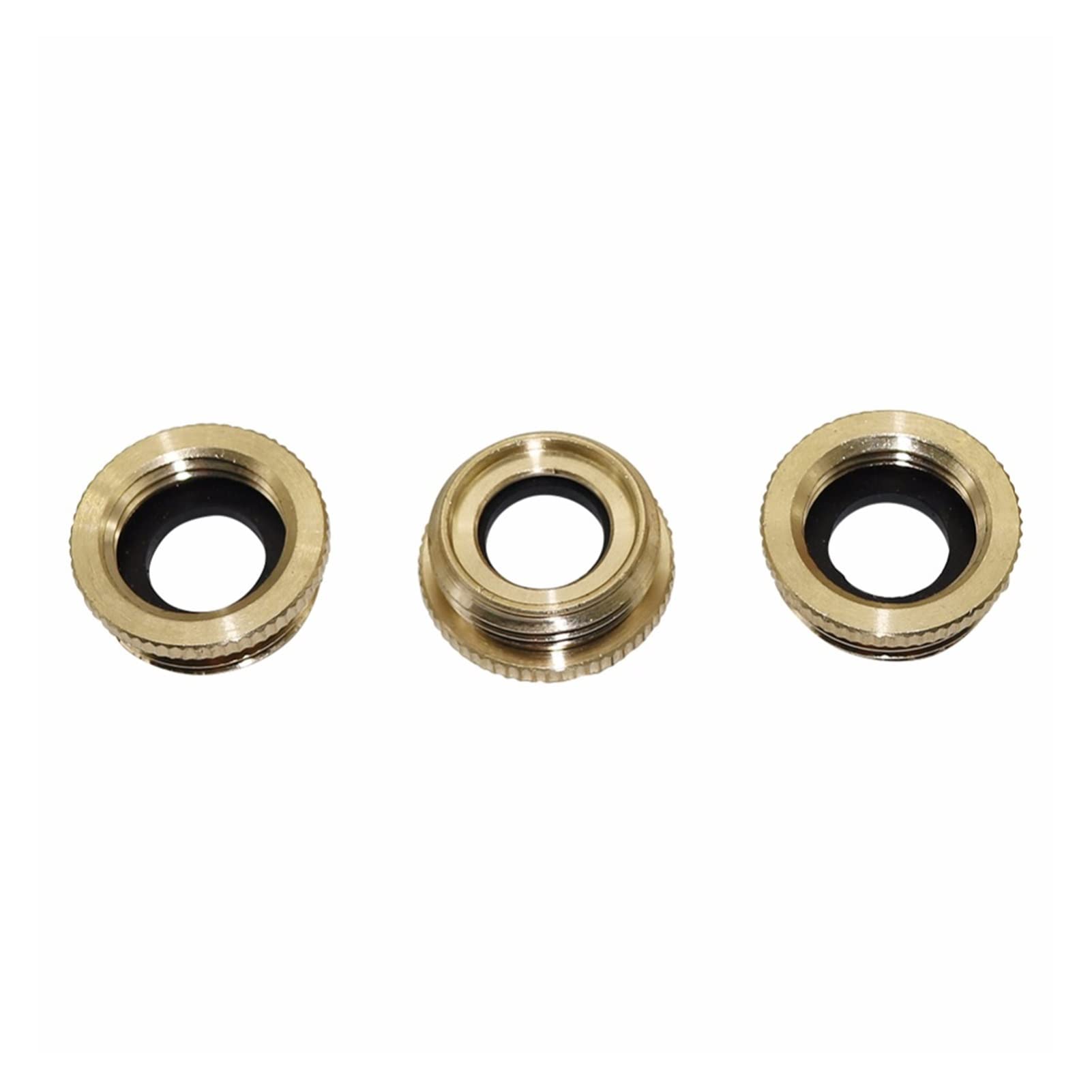 yaoqijie Adaptador de cobre de riego 1/2 "a 3/4" Conector de agua de hilo masculino de hilo de hilo de jardín Conector rápido adaptador de grifo universal 20 PCS lasting
