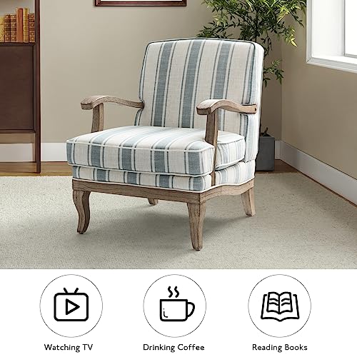 HULALA-HOME-Mid-Century-Modern-Chair-Set-of-2-Upholstered-Accent-Chair-with-Graceful-Curves-and-Wooden-Legs-Comfy-Lounge-Armchair-Striped-Accent-Chairs-for-Living-Room-Bedroom-Blue HULALA HOME Mid Century Modern Chair Set of 2 Upholstered Accent Chair with Graceful Curves and Wooden Legs Comfy Lounge Armchair Striped Accent Chairs for Living Room Bedroom Blue