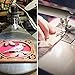 FAJ Magnetic Sewing Machine Light 12-Inches Flexible Gooseneck Arm Multifunctional Worklight, 60 Bright Daylight LEDs for Woodworking, Lathes, Drill Presses, Workbenches