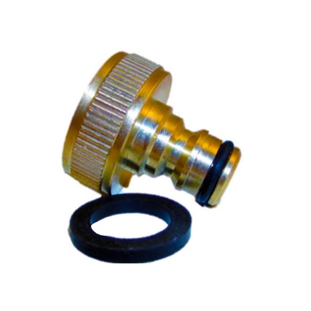 Atoni Brass Tap Connector 7/8" Fits 3/4" Farmers Tap