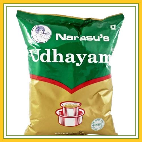 Narasu's Udhayam South Indian Filter Coffee (Pack of 6) Each 500 Gms (T-M)
