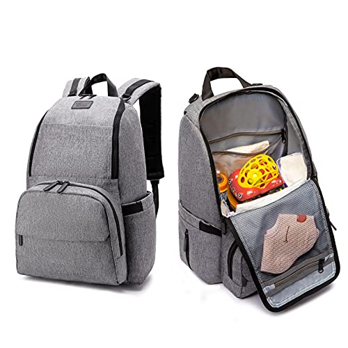 Image of Diaper Bag Large Capacity Diaper Bag Mommy Bag Multifunctional Adult Baby Bag Can Be Hung On The Stroller Easy To Use When Traveling Splash-Proof Baby Bag Suitable For Both Men And Women