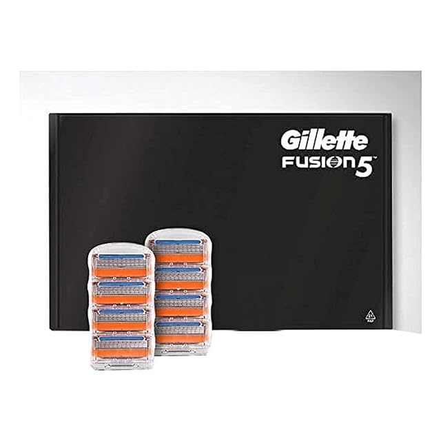 Gillette Fusion5 Razor Blades for Men with Precision Trimmer Pack of 16 Refill Blades Suitable for Mailbox