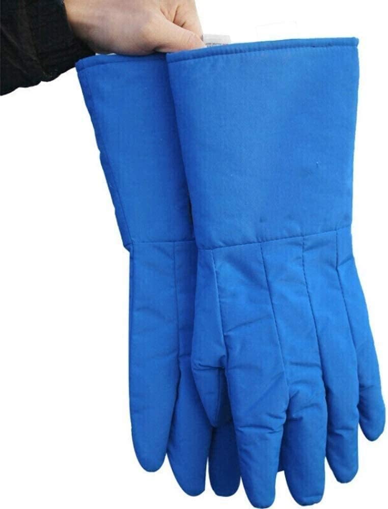 Guanti da Lavoro, Guanti antigelo Resistenti alle Basse Temperature Guanti Invernali da Lavoro for Celle frigorifere Lunghezza 38 cm