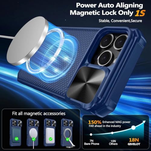 Image of Magnetic for 18 Pro Case with Privacy Screen Protector