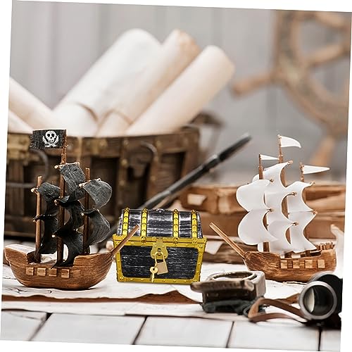 Coffre trésor pirate pour ranger vos objets précieux en toute sécurité - 5