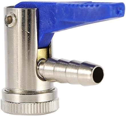 Keenso 8mm Car Motorcycle Van Bike Tyre Airline Inflator Valve Tire Air Chuck Connector Clip On Air Nozzle Pneumatic Pump Adapter