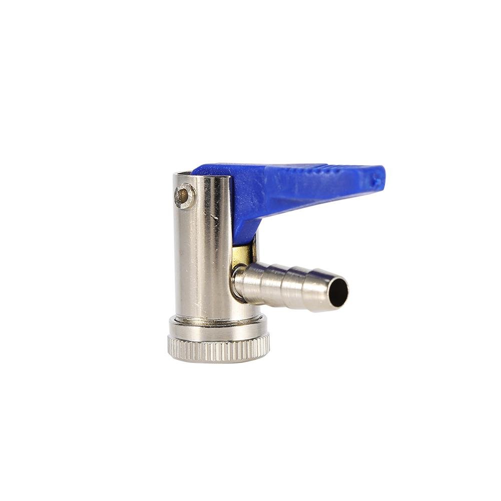 Keenso 8mm Car Motorcycle Van Bike Tyre Airline Inflator Valve Tire Air Chuck Connector Clip On Air Nozzle Pneumatic Pump Adapter
