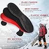 Insoles for Men Women - Thermal Shoe Insoles, Soft Furry Warm Replacement Inserts, Comfort Insole Anti-Shock & Breathable, Suitable for Winter Shoes Boots Sneakers(L) #3