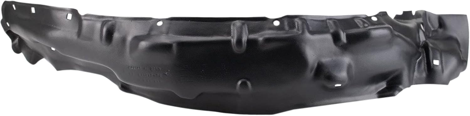 TRQ Front Left Inner Fender Liner Black Drivers Side Compatible with 1995-2000 Toyota Tacoma TO1248110
