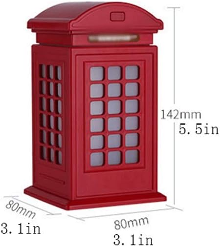 Humidifiers USB Mini Portable Spray Humidifier Small Home Office Mute Air Aroma Diffuser Large Capacity Retro for Home, Office (Color : White)(White)