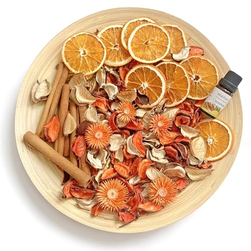 Fall Potpourri - Dried Orange Slices & Cinnamon Sticks, Orange