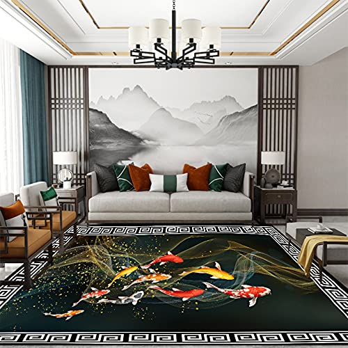 滑り止めラグ カーペット 抜け毛無し モダン 自然風景 3D 蝶々 フラワー アート 柔らかく リビング ダイニング 子供部屋 遊び部屋 カラー 耐磨耗性 防音 玄関 200*280cm 北欧 おしゃれ 洗えるラグ リーフ柄 おしゃれ 玄関 キッチンマット