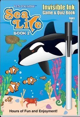 Invisible Ink Game & Quiz Book #2 by Lee