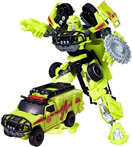 Transformer Toys，Studio Series 04 Deluxe Class Movie 1 Autobot Ratchet Action Robot Model 7- Inch （Ko Version） #TOP1