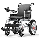 Electric Wheelchairs for Adults, 25+ Miles Long Travel Range, Foldable Motorized Wheelchair, Portable All-TerrainMotorized Wheelchair for The Elderly
