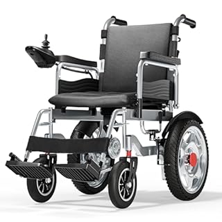 Electric Wheelchairs for Adults, 25+ Miles Long Travel Range, Foldable Motorized Wheelchair, Portable All-TerrainMotorized Wheelchair for The Elderly