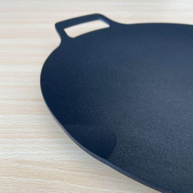 Amazon.co.jp: 丸型 鉄板フライパン マルチグリドルパン グリルパン