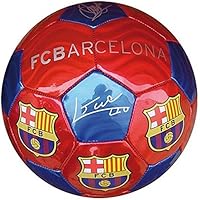 FC Barcelona - Balón f.c. Barcelona con Escudo y firmas Grande