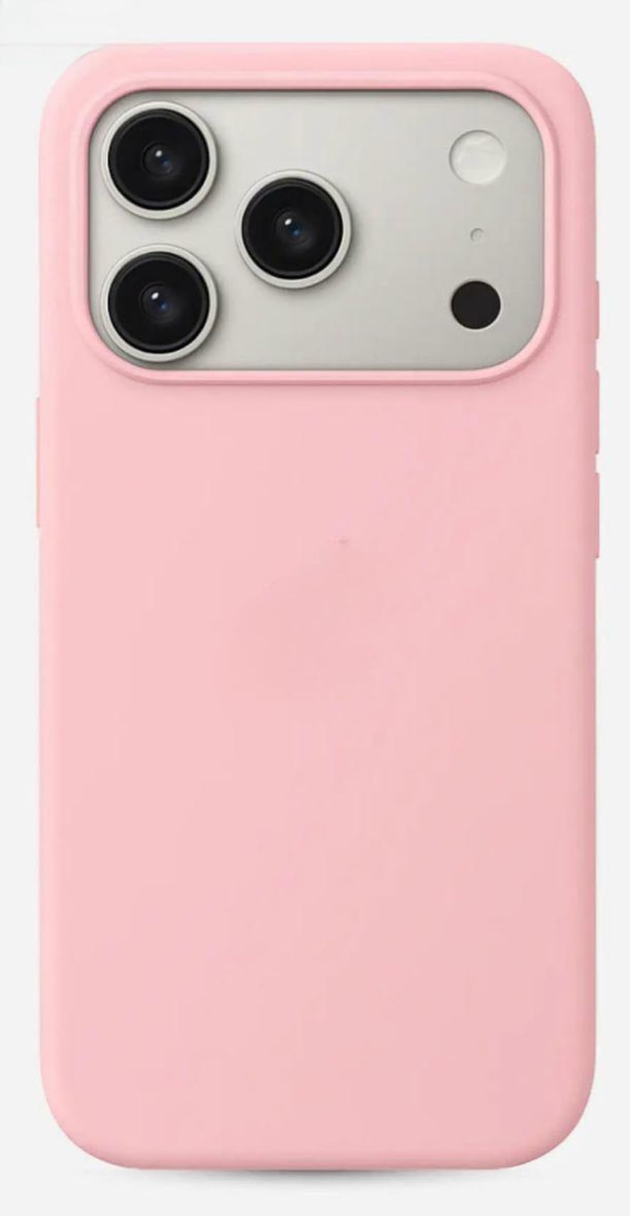 Premium Liquid Silicone Case for iPhone 17 Pro – Slim Full Body Protective Back Cover with Soft Microfiber Lining, Anti-Slip Grip Scratch Resistant Phone Case (Pink)-image-8