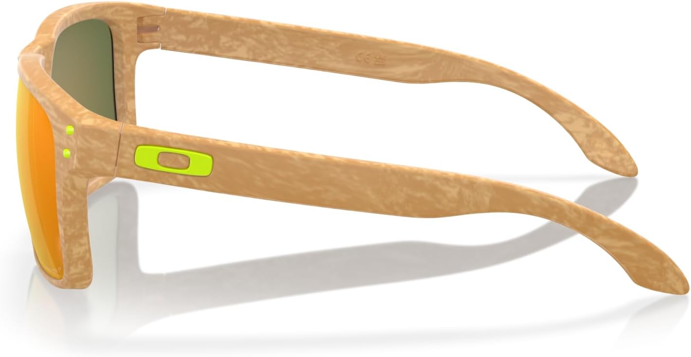 Oakley mens Oo9244 Holbrook Low Bridge Fit Polarized Rectangular Sunglasses