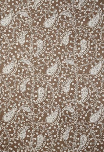 Image of Cotton Diwan Set Covers |8 Pieces Diwan Cover Set|300 TC Fabric| Pure Cotton Printed Deewan Set (1 Single Bedsheet, 2 Bolster Covers, 5 Cushion Covers)| (Brown Phulkari)