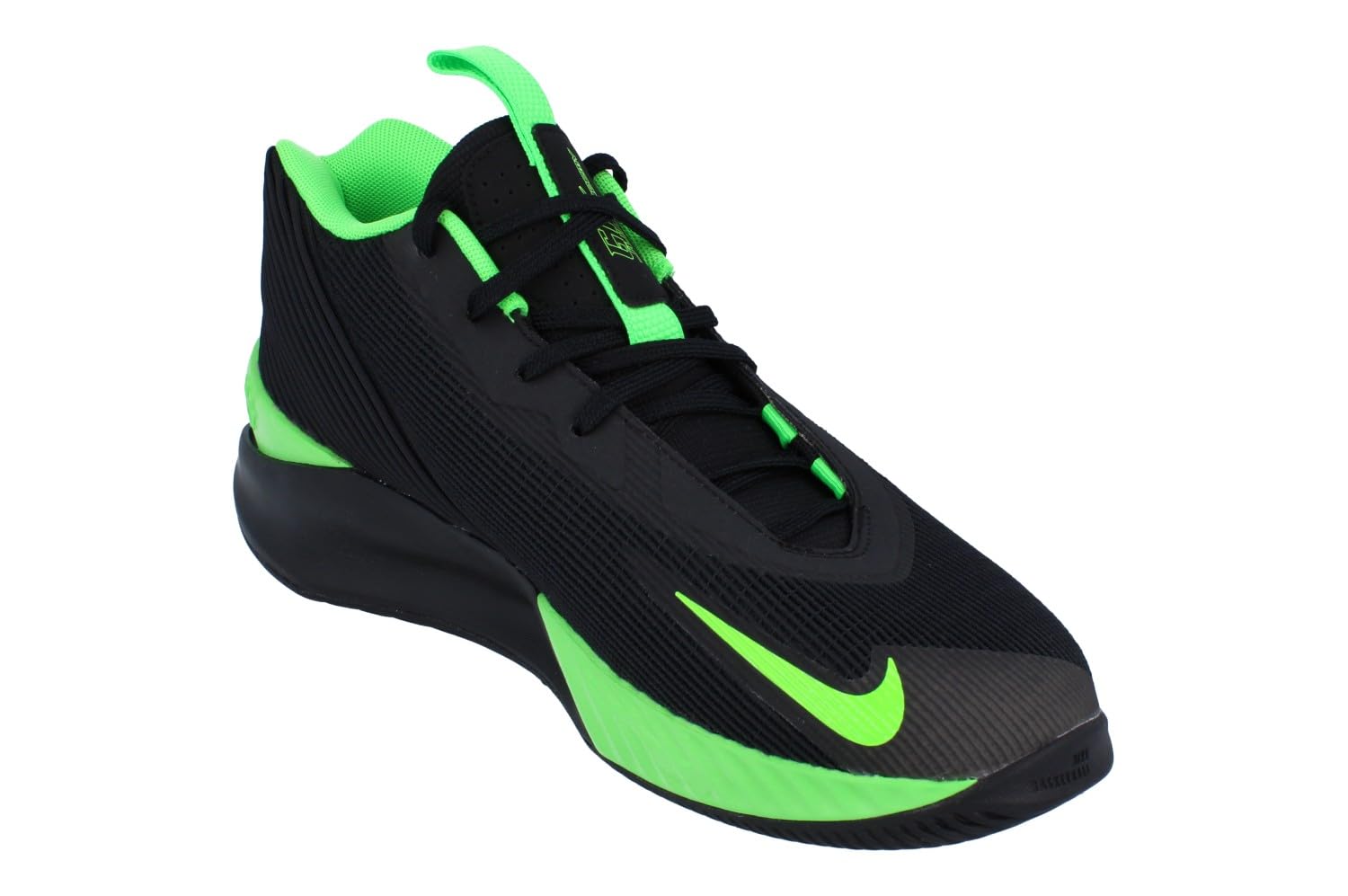 Nike G.T. Jump Academy - Zapatillas de baloncesto (FV5524-001, negro/verde huelga/blanco)