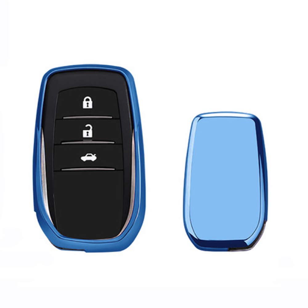 Tukellen Per Toyota Cover Portachiavi Con Portachiavi Speciale Custodia Morbida In Tpu Compatibile Con 2018 2022 Rav4 Camry Avalon Corolla Highla~p113377931