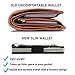 Minimalist Carbon Fiber Wallet - Thin Metal Wallet - Credit Card Holder for Men - RFID Blocking Front Pocket Wallet - Cash Clip Wallet - Money Clip - Small Aluminum Wallet - Slim Wallet for Man