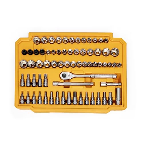 GEARWRENCH Mechanics Tool Set in 3 Drawer Storage Box, 232 Pc, 1/4 in and 3/8 in Drive, Metric/SAE | GW72LLCBMTS thumbnail 4