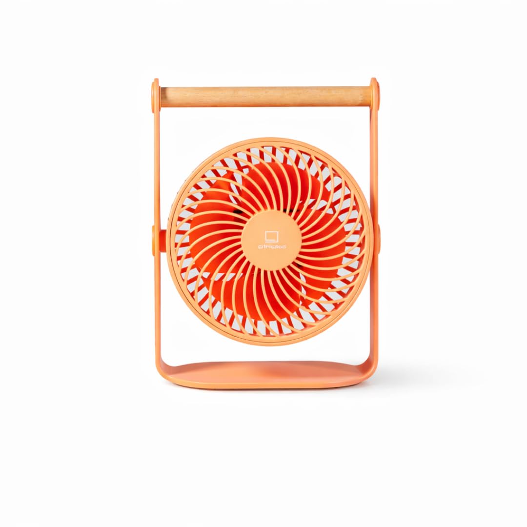 Ventilateur de bureau rechargeable Gingko Lyra 3 vitesses