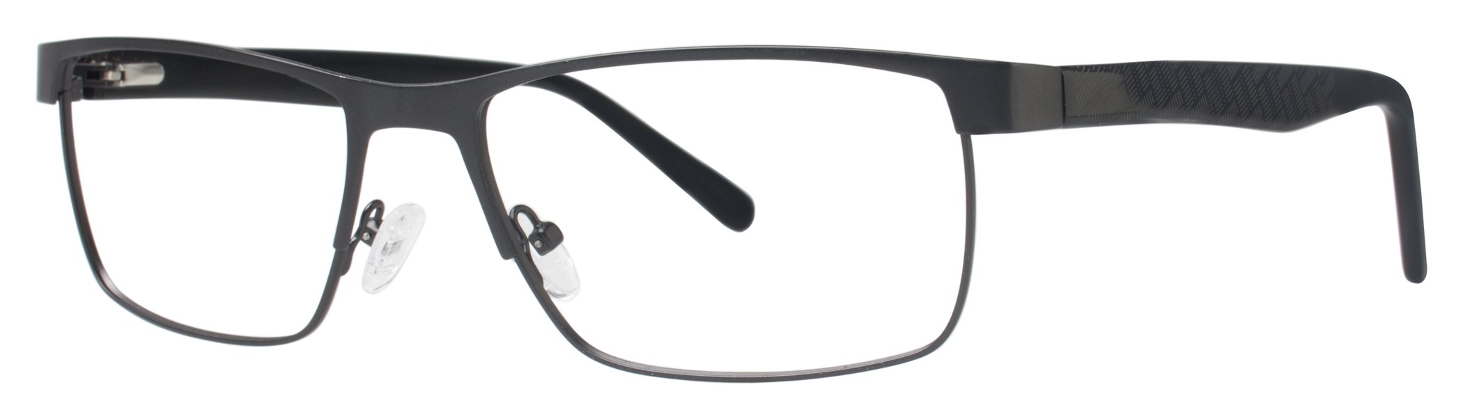 BIG Block Men's Eyeglasses - BMEC Frames - Matte Black 59-19-150