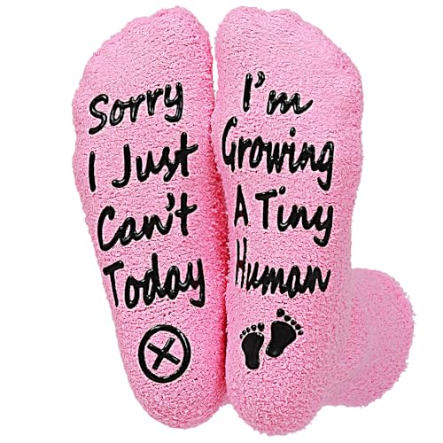 pregnancy gifts new mom gifts for women mom to be mothers day gift Growing a tiny human socks pregnant mom gifts4