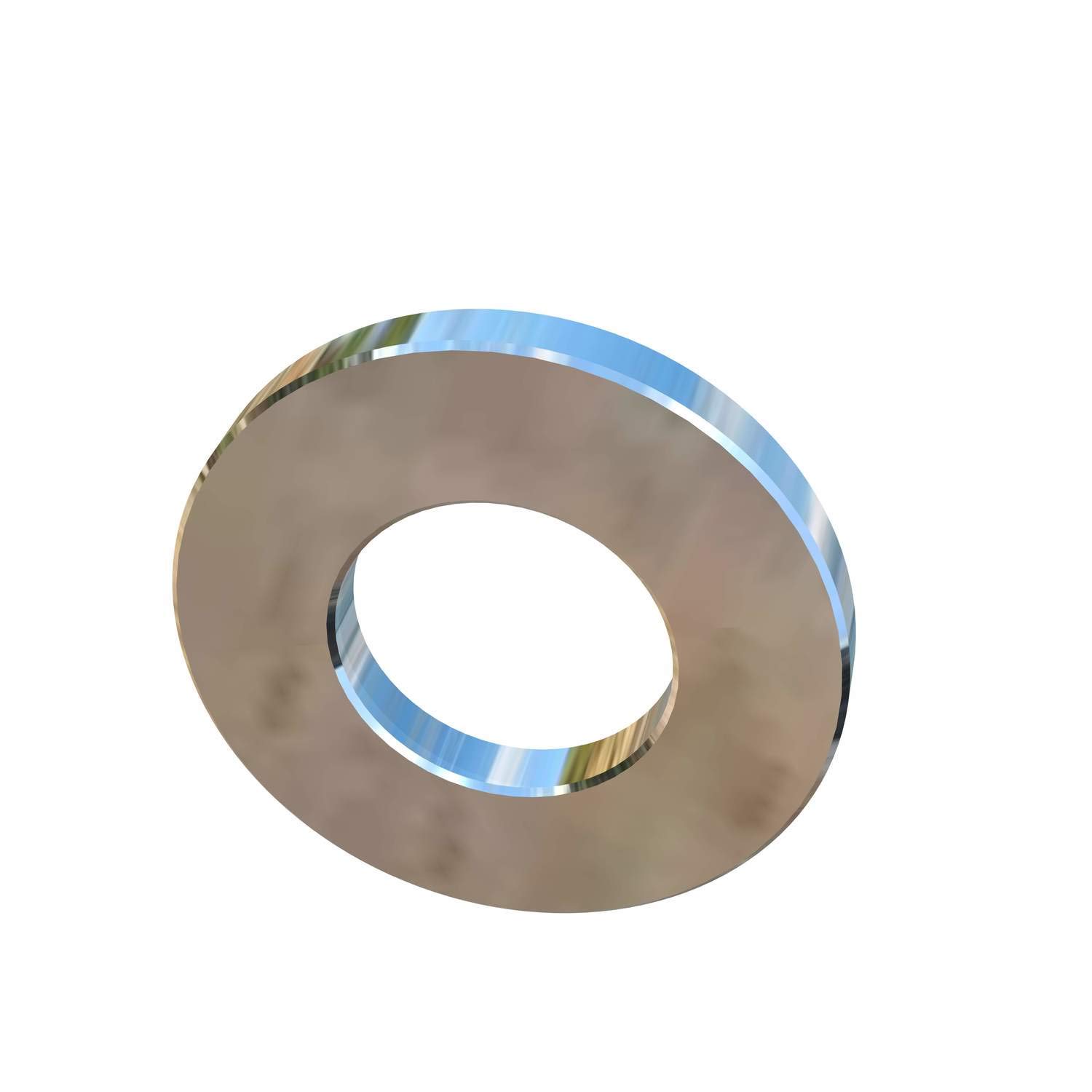 0000881, (Pack of 25) #10 Titanium Flat Washer 0.050 Thick X 7/16 Inch OD, Grade 5 (Ti-6Al-4V)